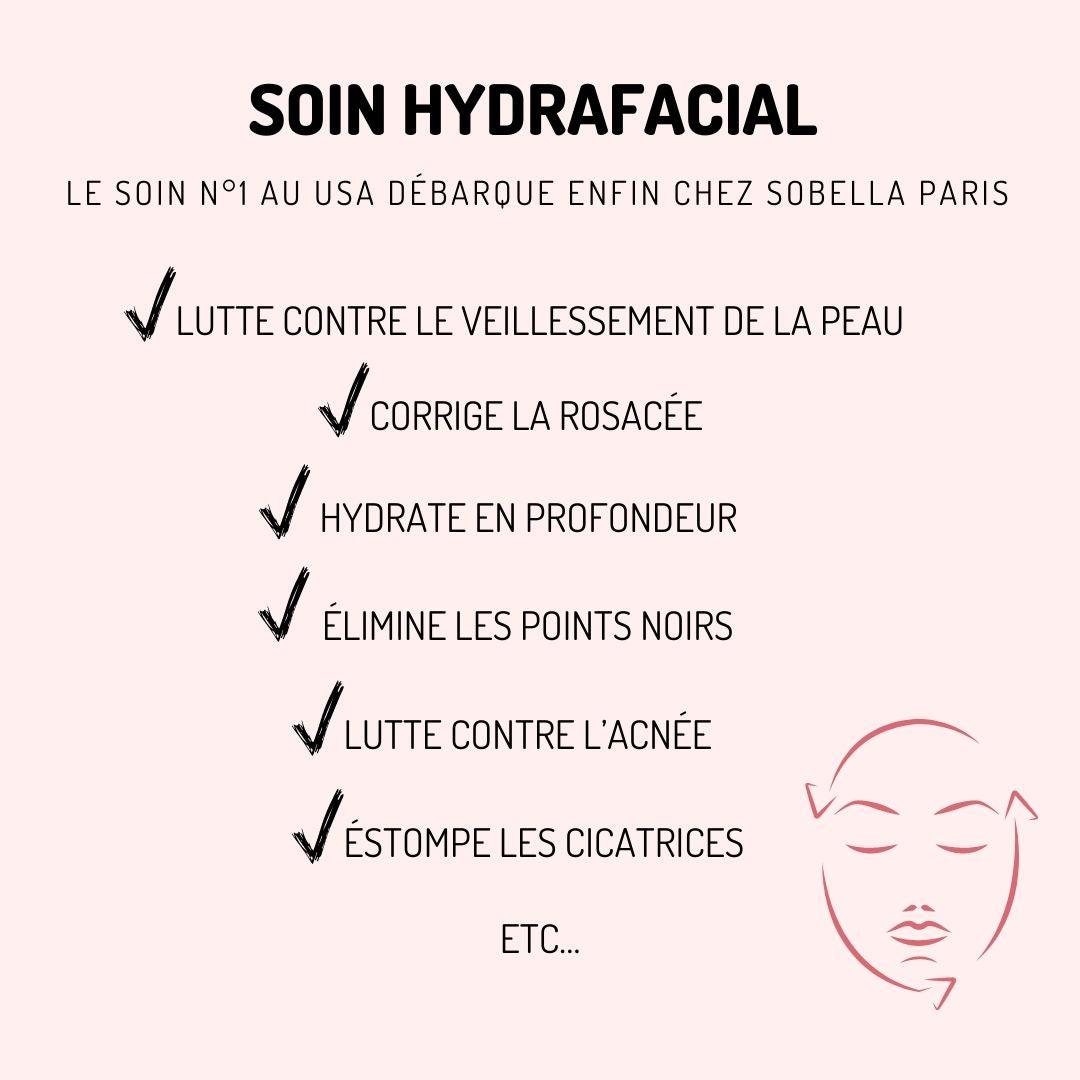 HYDRAFACIAL : LE SOIN HYDRA BASIQUE - Sobella Paris