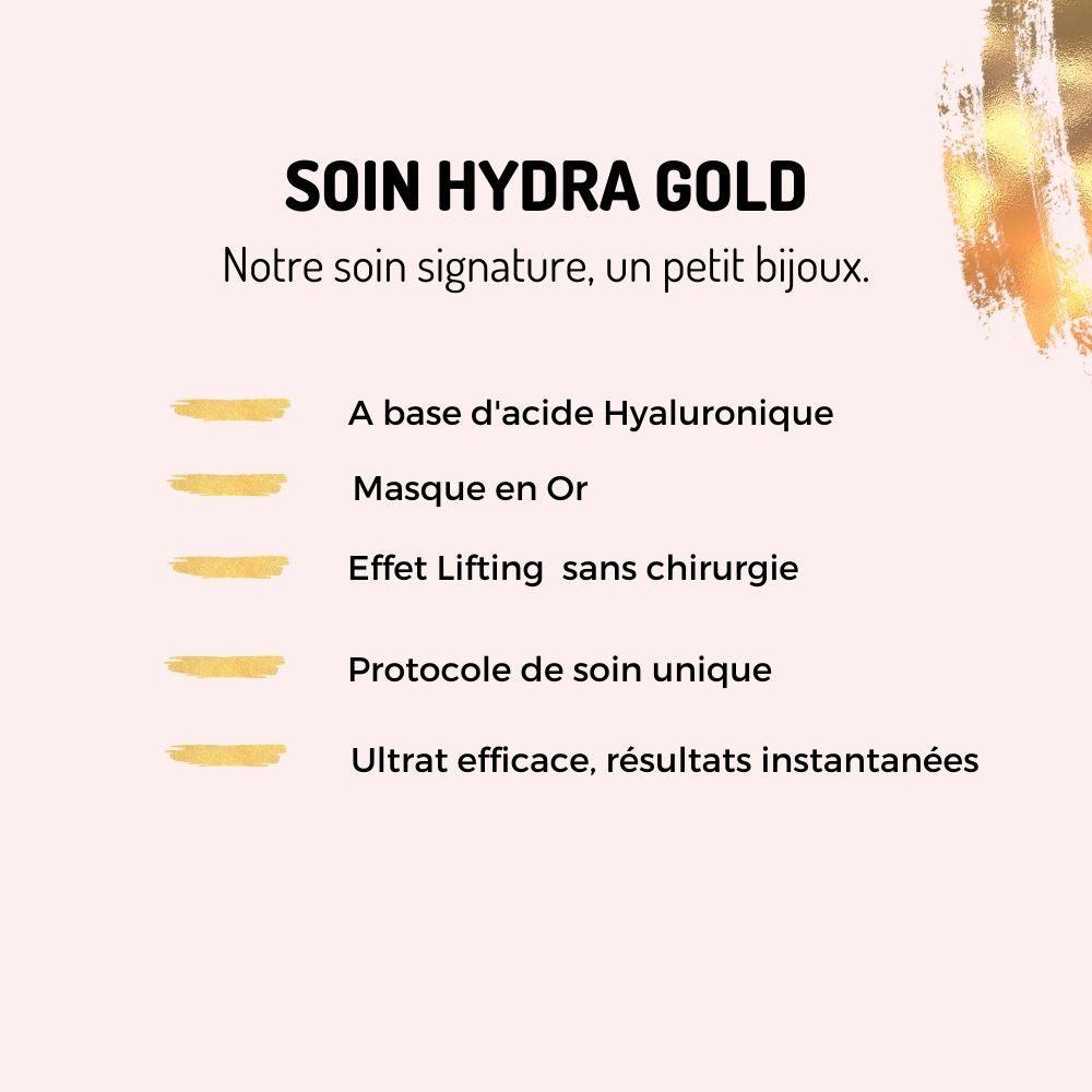 HYDRAFACIAL : LE SOIN HYDRA GOLD - Sobella Paris